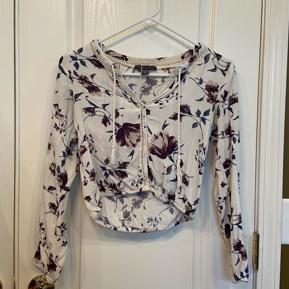 Blouse Crop Top
